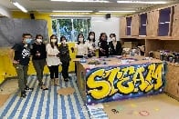 視藝科教師工作坊–噴畫