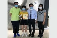 青衣區校際乒乓球比賽女單亞軍